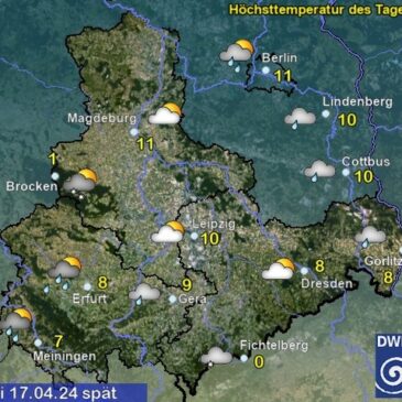 Sachsen-Anhalt Wetter am Mittwoch