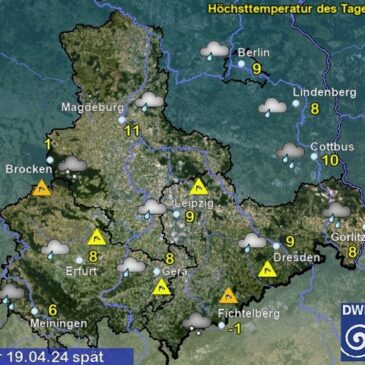 Sachsen-Anhalt Wetter am Freitag