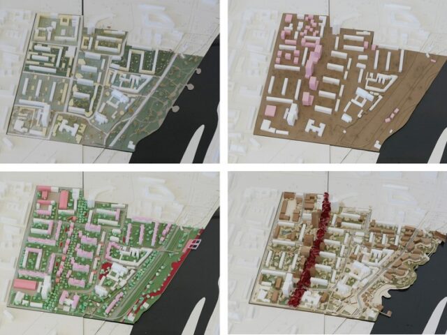 „Mensch Magdeburg“ – Neue Ausstellung im IBA-Shop / Architekturstudierende entwickeln städtebauliche Visionen für Innenstadt-Quartier