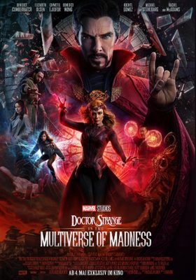 Fantasyaction: Doctor Strange in the Multiverse of Madness (RTL  20:15 – 22:35 Uhr)