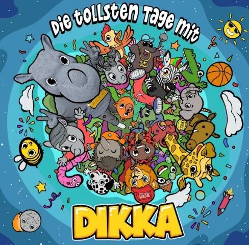 Das rappende Nashorn ist zurück! DIKKA veröffentlicht sein drittes Album „Die tollsten Tage mit DIKKA“