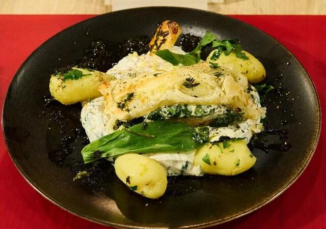 Die Küchenschlacht: Lachs im Blätterteig mit Schnittlauchrahm vom 10. Mai 2024