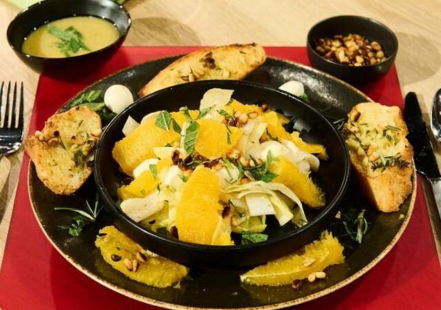 Die Küchenschlacht: Brotchips vs. Basilikum-Pesto vom 14. Mai 2024