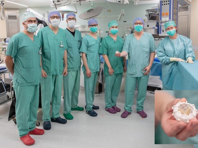 Erfolgreiche Implantation einer kompletten Herzklappe über die Leiste an der Universitätsmedizin Magdeburg