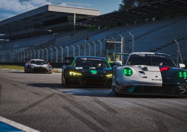 Simracing-Plattform „Rennsport“: Porsche-Werksteam gewinnt erstes Finale der ESL R1-Fahrerwertung