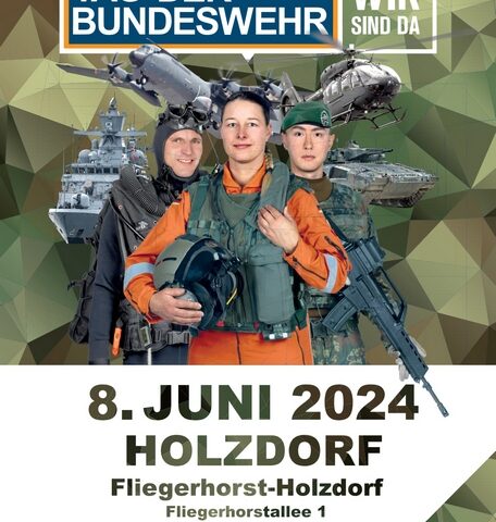 Haseloff besucht Tag der Bundeswehr am Standort Holzdorf/Schönewalde