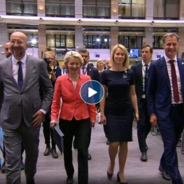 EU-Gipfel in Brüssel: Regierungschefs nominieren von der Leyen für zweite Amtszeit