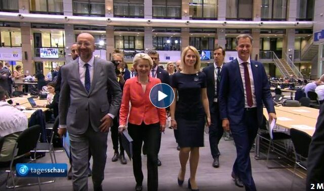 EU-Gipfel in Brüssel: Regierungschefs nominieren von der Leyen für zweite Amtszeit