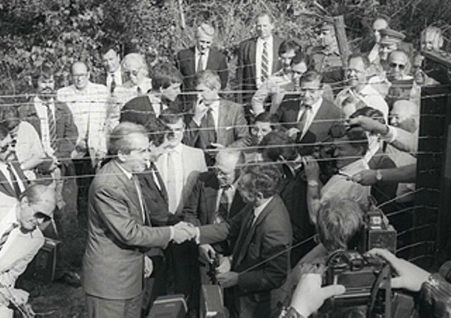 Haseloff erinnert an Durchtrennung des Grenzzauns bei Sopron vor 35 Jahren