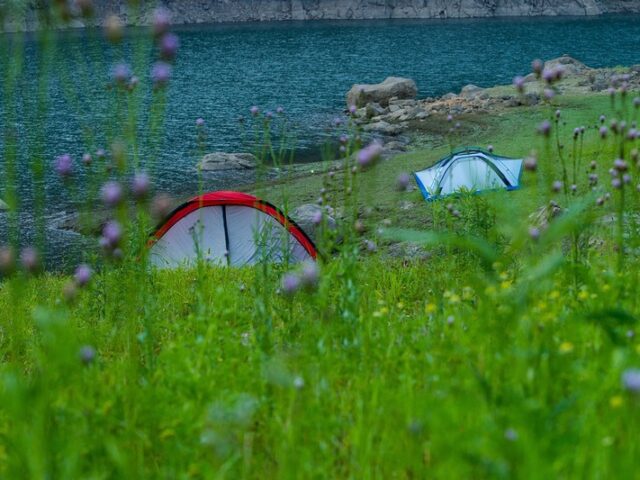 Wildes Zelten am „Blauen See“: 19-Jährige Camper mussten Zelte wieder abbauen