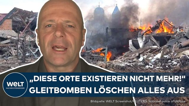 PUTINS KRIEG: Russische Gleitbomben vermehrt eingesetzt – Extreme Wirkung: Städte ausgelöscht!