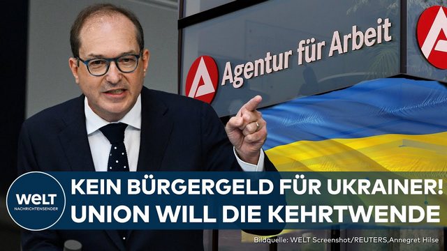 DEUTSCHLAND: Union fordert Kehrtwende – Geflüchtete Ukrainer sollen kein Bürgergeld mehr erhalten!