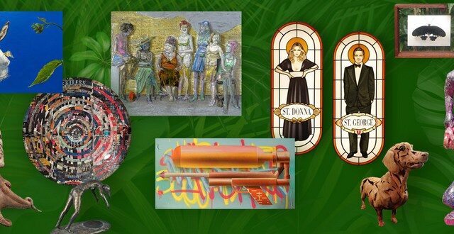 Themenführung durch gesellschaftskritische Kunstausstellung in den Gruson-Gewächshäusern