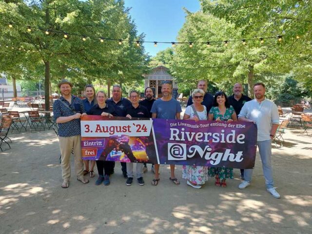 Spannendes Partyhopping heute an der Elbe bei „Riverside@Night“