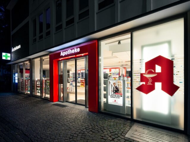 Eine Apotheke in Deutschland versorgt im Schnitt 4 819 Menschen