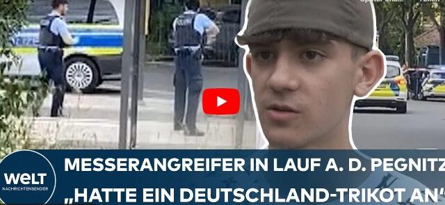LAUF AN DER PEGNITZ: Messerattacke im Deutschland-Trikot! Polizei erschießt mutmaßlichen Angreifer