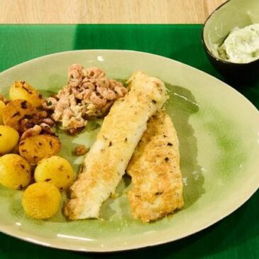 Die Küchenschlacht: Gebratene Schollenfilets „Büsumer Art“ vom 12. Juli 2024