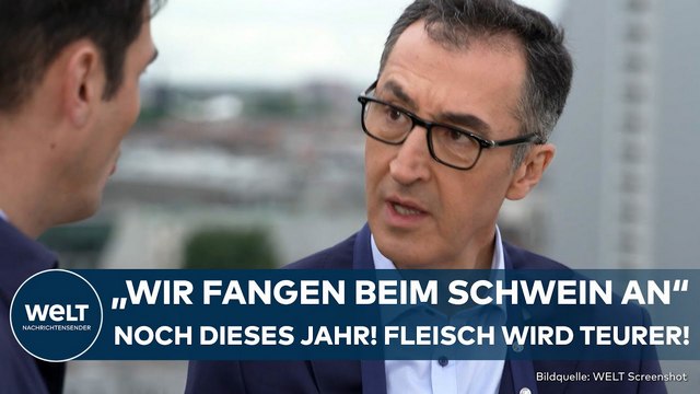 POLITIK: Umweltminister Özdemir will Fleisch-Reform – Fleisch wird durch Mehrwertsteuer teurer