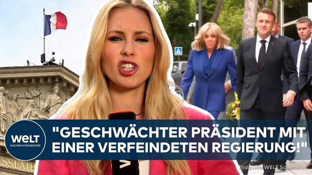 FRANKREICH: Durchmarsch der Rechtsnationalen bei Parlamentsneuwahl? „Macron hat sich verrechnet!“