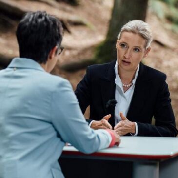 Berlin direkt – Sommerinterview – Alice Weidel, AfD-Bundessprecherin (ZDF  19:10 – 19:30 Uhr)