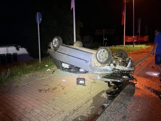 Verkehrsunfall unter Alkoholeinwirkung