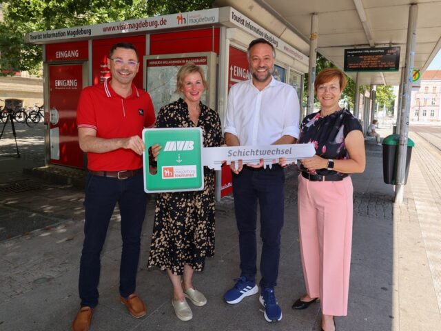 Neue Tourist Information öffnet an der Straßenbahnhaltestelle Hauptbahnhof / Willy-Brandt-Platz