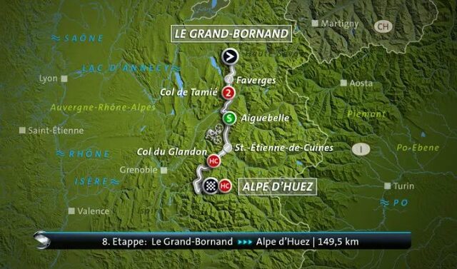 Livestream ab 16:00 Uhr: Tour de France der Damen – 8. Etappe Le Grand Bornand – Alpe d’Huez (150 Km) (Das Erste  16:00 – 17:45 Uhr)