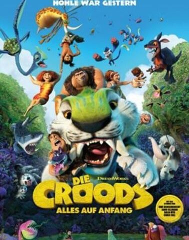 Animationskomödie: Die Croods – Alles auf Anfang (RTL  20:15 – 22:00 Uhr)