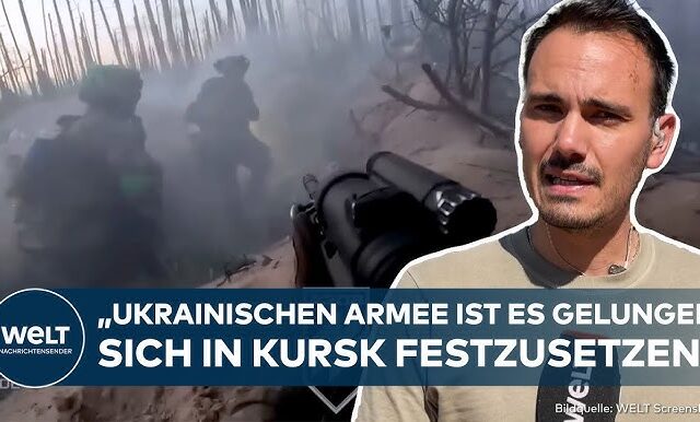 KURSK-OFFENSIVE: Ukraine graben sich ein! Kiews Truppen wollen nun Front in Russland erweitern!