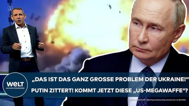 PUTINS KRIEG: „Das ist das ganz große Problem der Ukrainer!“ Kommt jetzt diese „Mega-Waffe“ der USA?