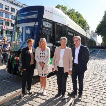 Magdeburg fährt in die Zukunft: Die neue Flexity-Straßenbahn setzt Maßstäbe