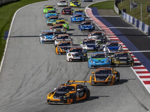 Red-Bull-Ring (A): Erster Carrera-Cup-Sieg für niederländischen Rookie Flynt Schuring