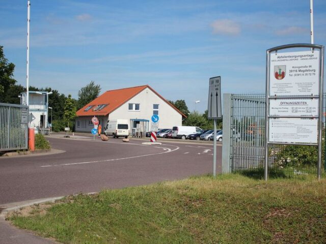 Magdeburger Wertstoffhöfe am 6. September verkürzt geöffnet