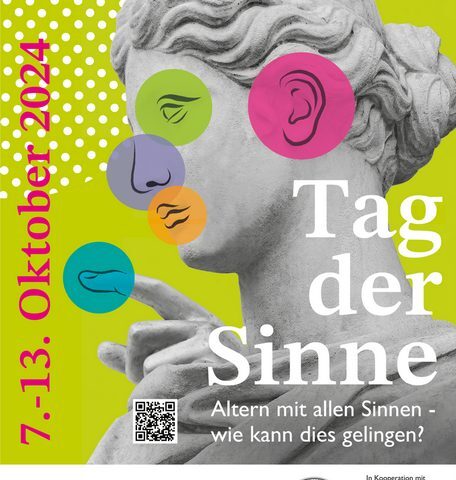 Einladung zur Informationsveranstaltung: „Tag der Sinne 2024 – Altern mit allen Sinnen – wie kann das gelingen?“