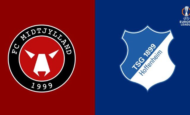 UEFA Europa League live: FC Midtjylland vs. TSG 1899 Hoffenheim – Anstoß 21:00 Uhr (RTL  20:15 – 00:00 Uhr)
