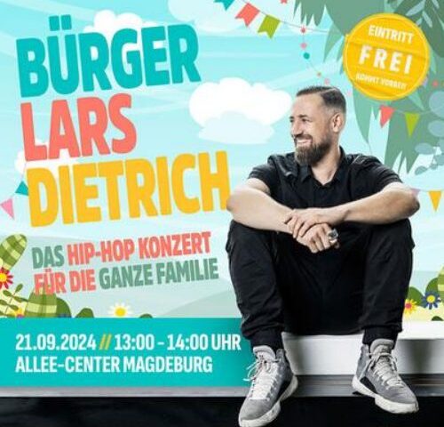 Bürger Lars Dietrich heute im Allee-Center Magdeburg