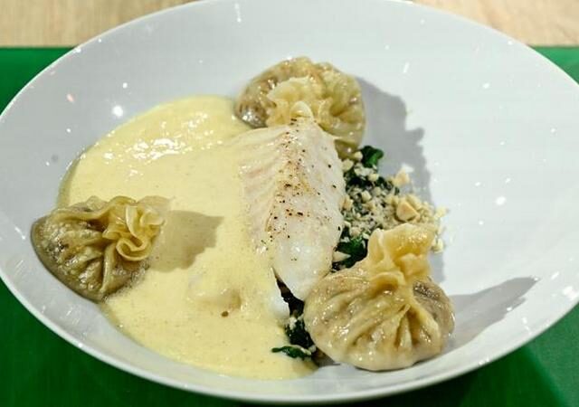 Die Küchenschlacht: Konfierter Kabeljau mit Nussbutterschaum vom 13. September 2024