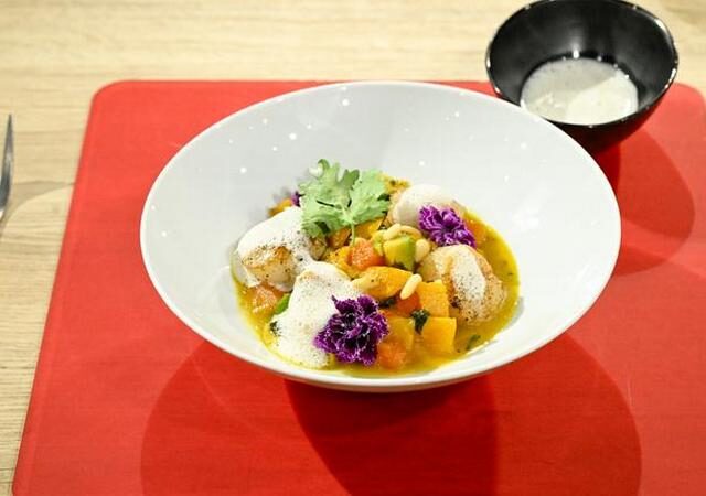 Die Küchenschlacht: Kürbiscremesuppe vs. Jakobsmuscheln vom 17. September 2024