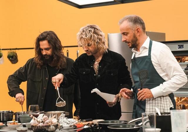 Böhmi brutzelt mit Bill und Tom Kaulitz