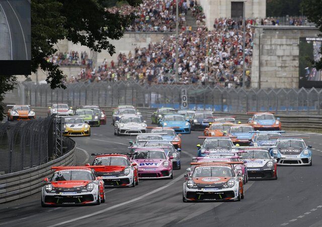 Rennkalender Porsche Sixt Carrera Cup Deutschland: Die Porsche 911 GT3 Cup kehren in der Saison 2025 auf den Norisring zurück