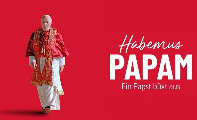 Tragikomödie: Habemus Papam (Arte  20:15 – 21:55 Uhr)