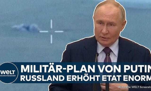 PUTINS KRIEG: Drastische Erhöhung! Russland steigert Ausgaben für Militär wegen Ukraine und Nato