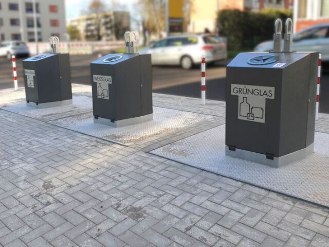 Unterflurcontainer für Glas werden vom 18. bis 20. November gewartet