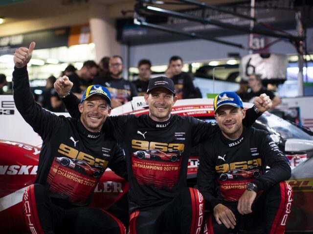 Porsche-Werksfahrer gewinnen die FIA Langstrecken-Weltmeisterschaft