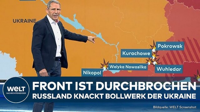 PUTINS KRIEG: Front ist durchbrochen! Russland knackt Verteidigung der Ukraine im Osten