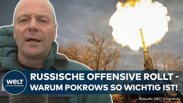PUTINS KRIEG: Ukrainische Ostfront wackelt – Ziel des Russensturms die Schlüsselstellung Pokrowsk
