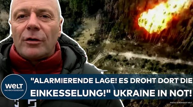 PUTINS KRIEG: Ukraine in Not! „Alarmierende Lage! Es droht dort die Einkesselung der Truppen!“