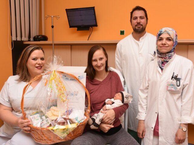 1000. Geburt des Jahres 2024 an der Universitätsfrauenklinik Magdeburg