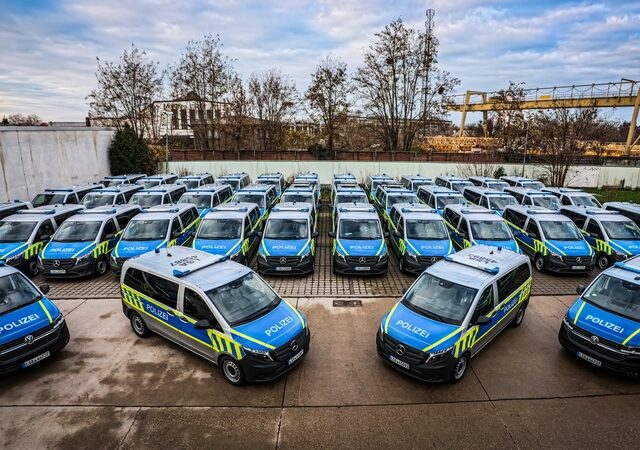 Landespolizei erhält weitere 40 neue Einsatzfahrzeuge