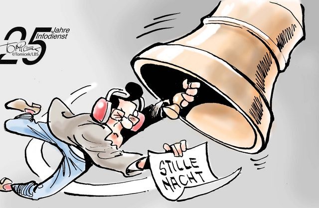 Stille Nacht, strittige Nacht: Wie vor Gericht um Weihnachten und Silvester gestritten wird